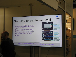 Vorstellung reelboard am Zephyr-Messestand